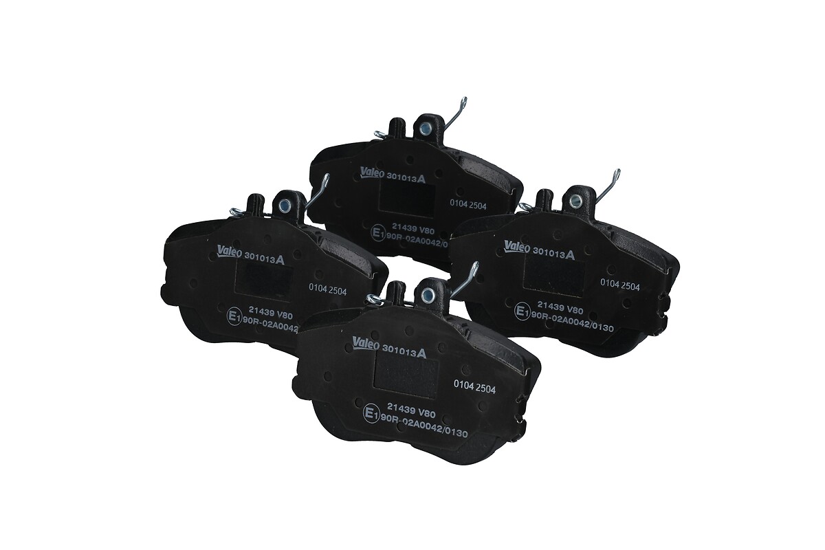 Jeu de 4 plaquettes de frein VALEO ref. 301013A